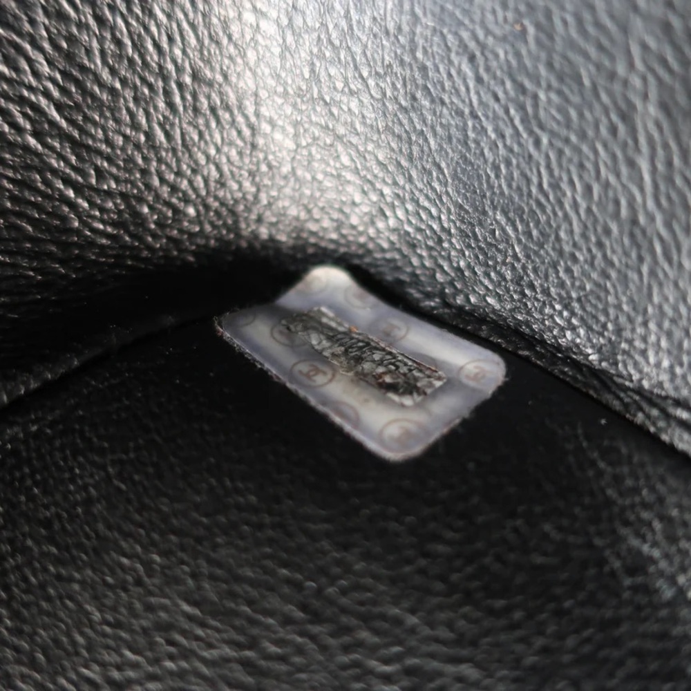 Authentic CHANEL single flap classic matelasse 30 medium 24k gold vintage bag - Picture 13 of 15